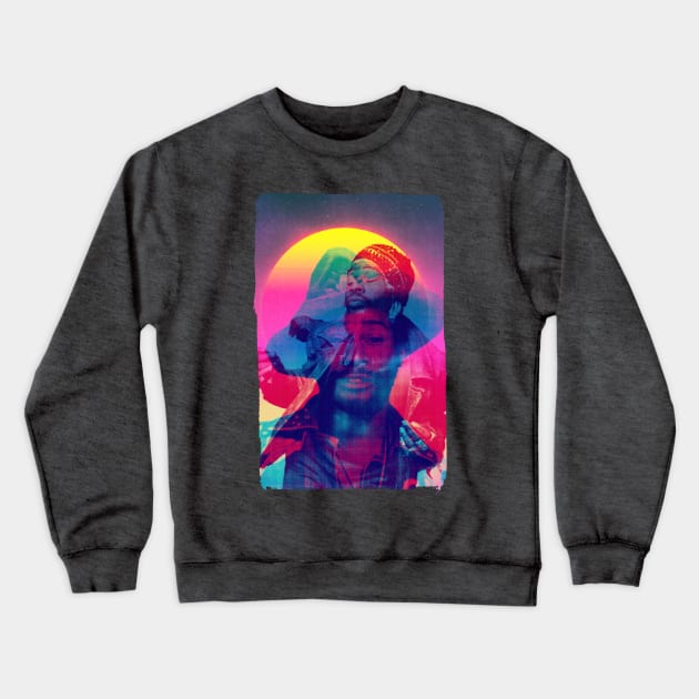 Bootsy Collins Crewneck Sweatshirt by HAPPY TRIP PRESS